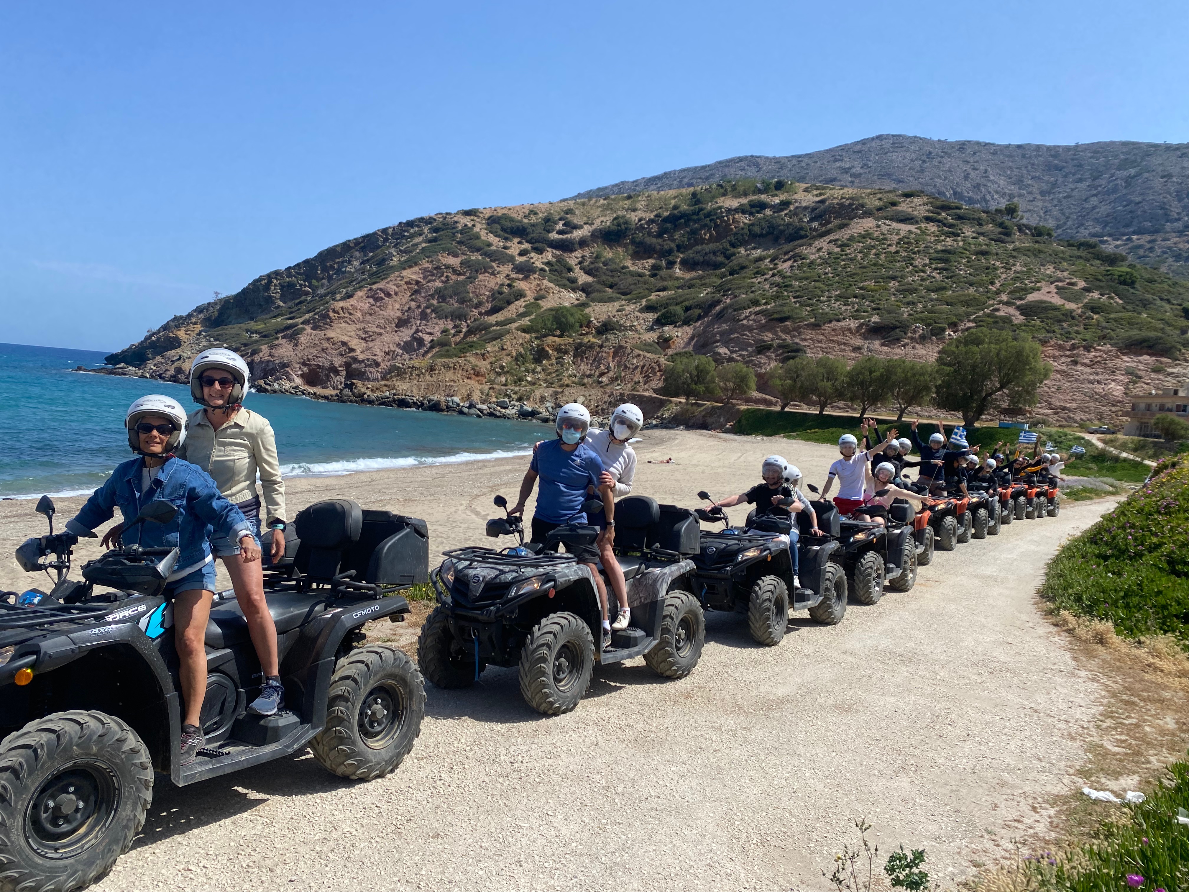 Excursion d'une demi-journ&eacute;e en quad sur la plage